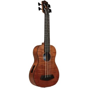 Kala U Bass 20” Scale Bass Ukulele Exotic Mahogany with EQ and Bag - Image 3