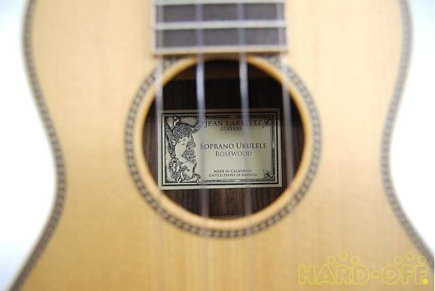 LARRIVEE SOPRANO UKULELE ROSEWOOD Acoustic guitar F/S USED 2