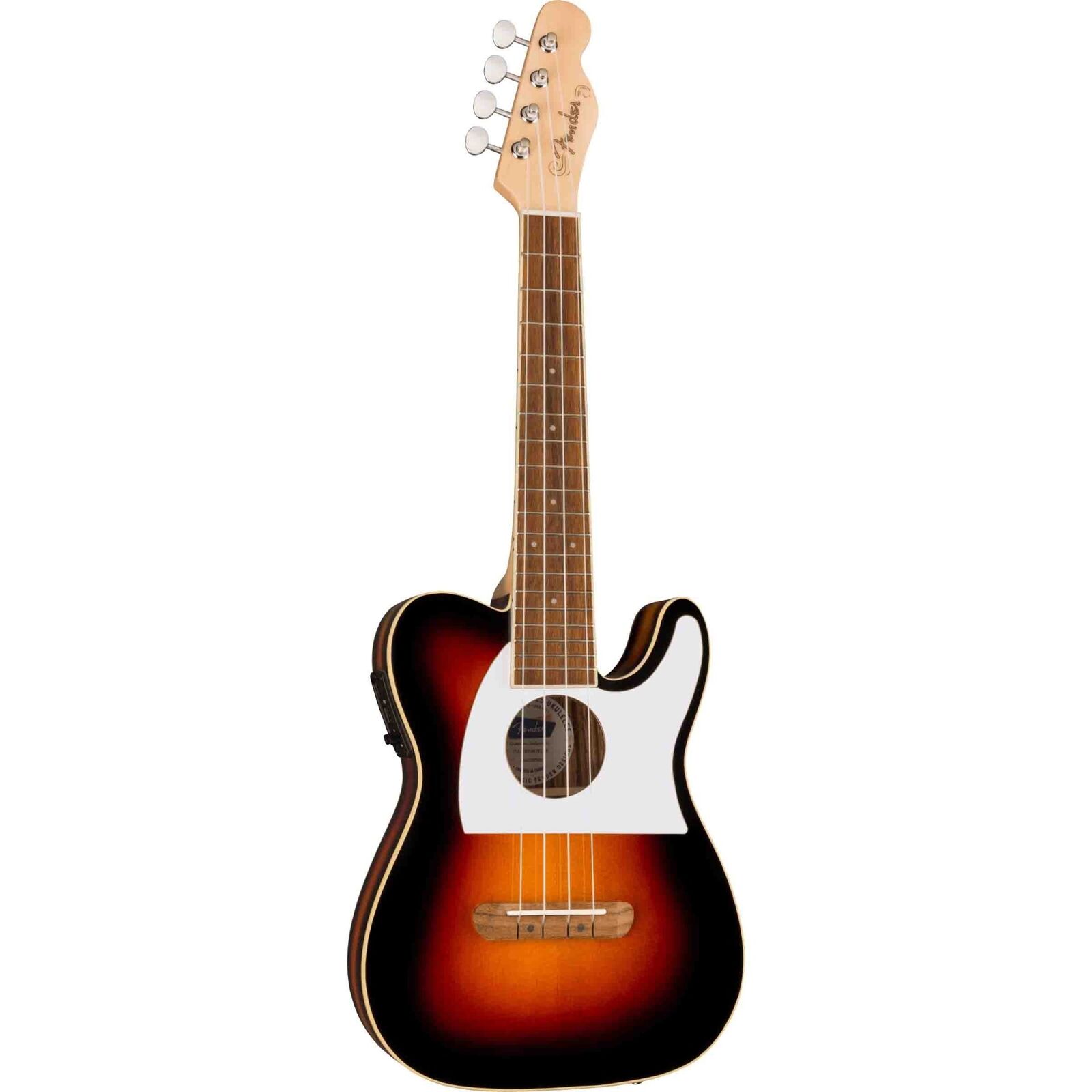 Fender Fullerton Tele Ukulele – 2-Color Sunburst, Walnut Fingerboard 4