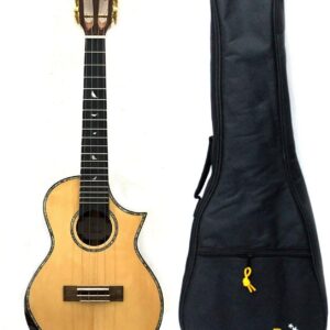 High End All Solid 26'' Tenor Ukulele Top Solid Spruce and Back Rosewood Ukelele - Image 1