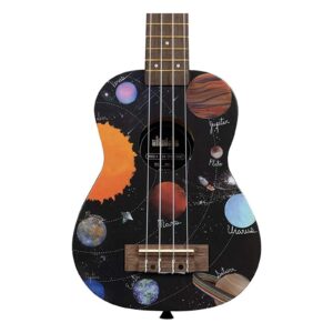 Kala UK-SPACEDOUT Ukadelic Spaced Out Soprano Ukulele - Image 1