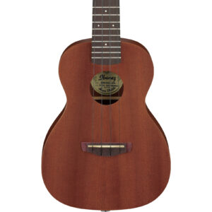 Ibanez UKC100OPN Concert Ukulele w/ Bag - Open Pore Natural - Image 1