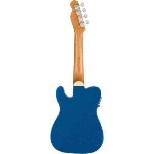 Fender Fullerton Tele Ukulele - Lake Placid Blue, Walnut Fingerboard - Image 3