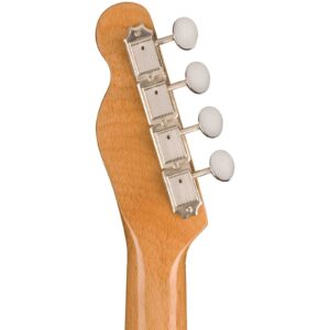 Fender Fullerton Tele Ukulele - Lake Placid Blue, Walnut Fingerboard - Image 6