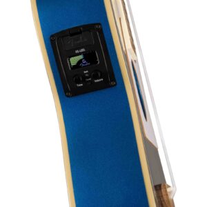Fender Fullerton Tele Ukulele - Lake Placid Blue, Walnut Fingerboard - Image 7