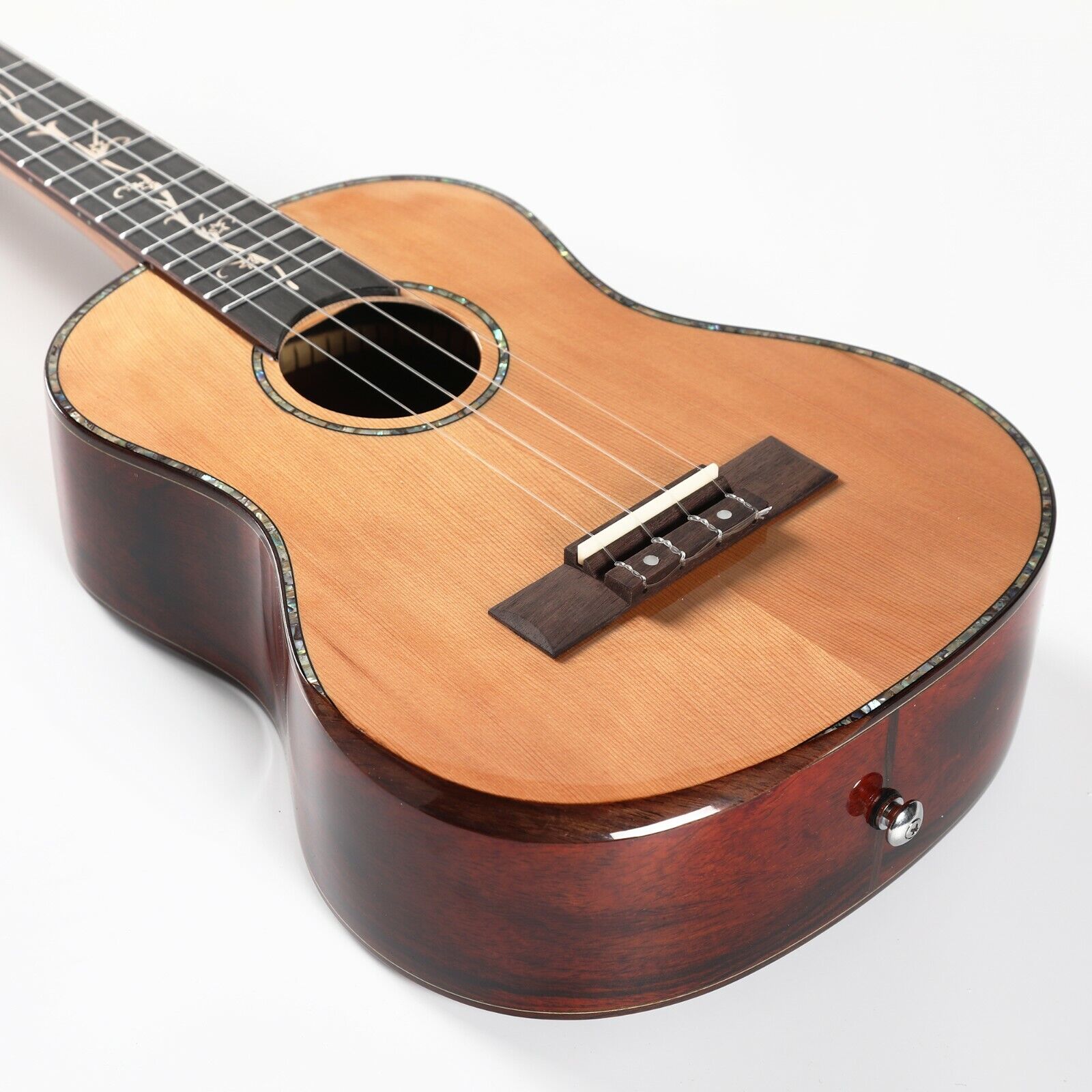 All solid wood 26 inch tenor ukulele ukelele uke guitar with sponge bag 5