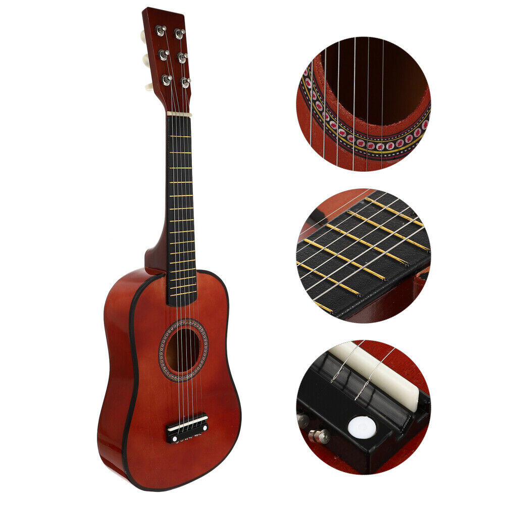 23 Inch Ukulele Guitar 6 String Small Guitar Children’s Beginner Practice Gift 3