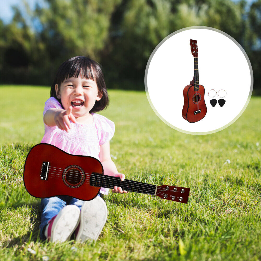 23 Inch Ukulele Guitar 6 String Small Guitar Children’s Beginner Practice Gift 9