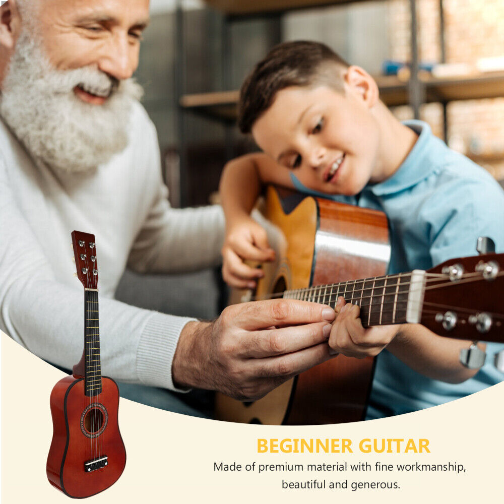 23 Inch Ukulele Guitar 6 String Small Guitar Children’s Beginner Practice Gift 11