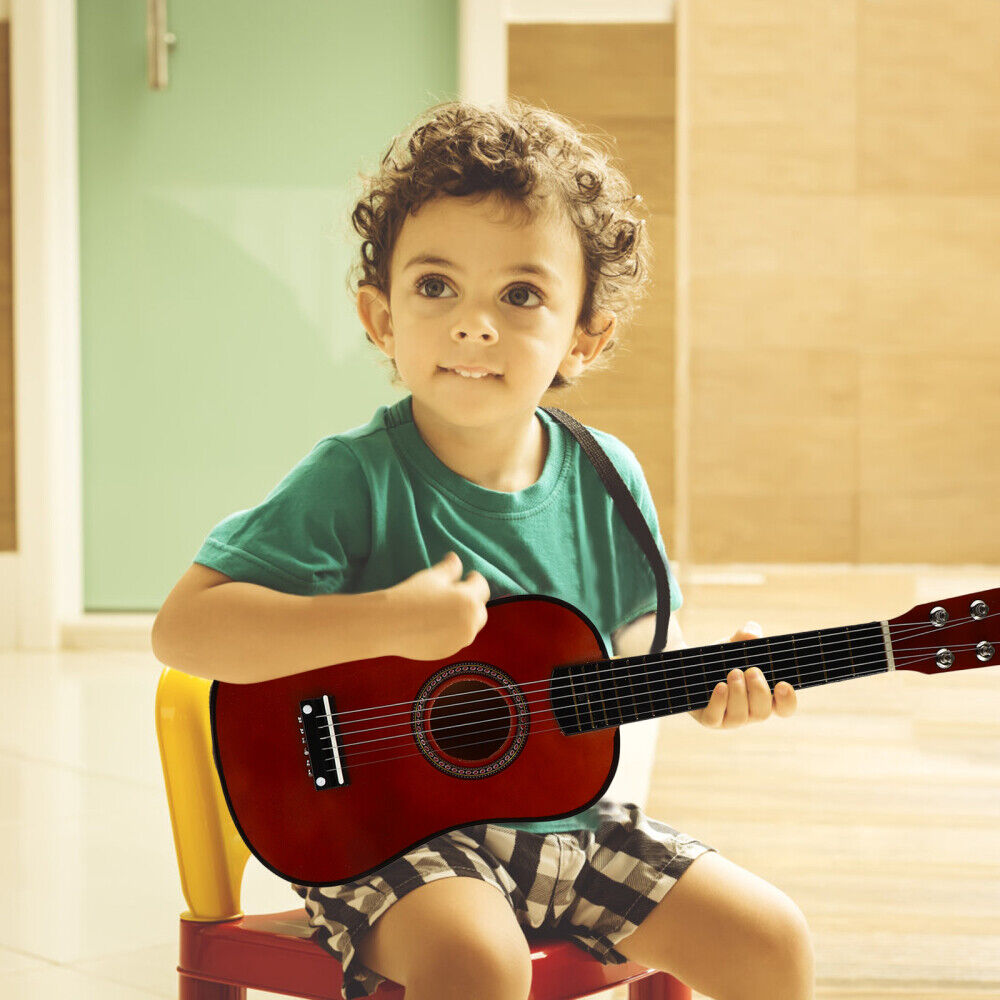 23 Inch Ukulele Guitar 6 String Small Guitar Children’s Beginner Practice Gift 12
