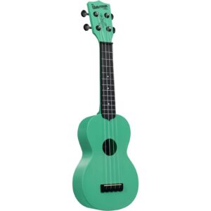 Kala Waterman Beach Collection Soprano Ukulele with Gig Bag - Sea Foam Green - Image 2