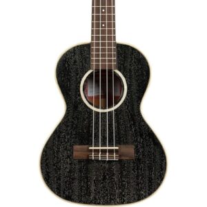 Kala KA-SDH-T All Solid Salt & Pepper Doghair Mahogany Tenor Ukulele - Image 1