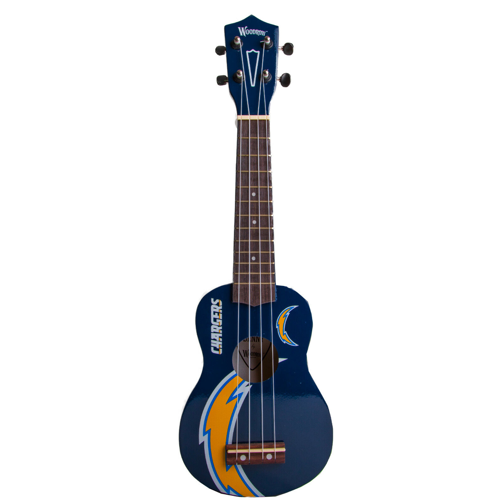 Woodrow NFL Officially Licensed Los Angeles Chargers Ukulele 1