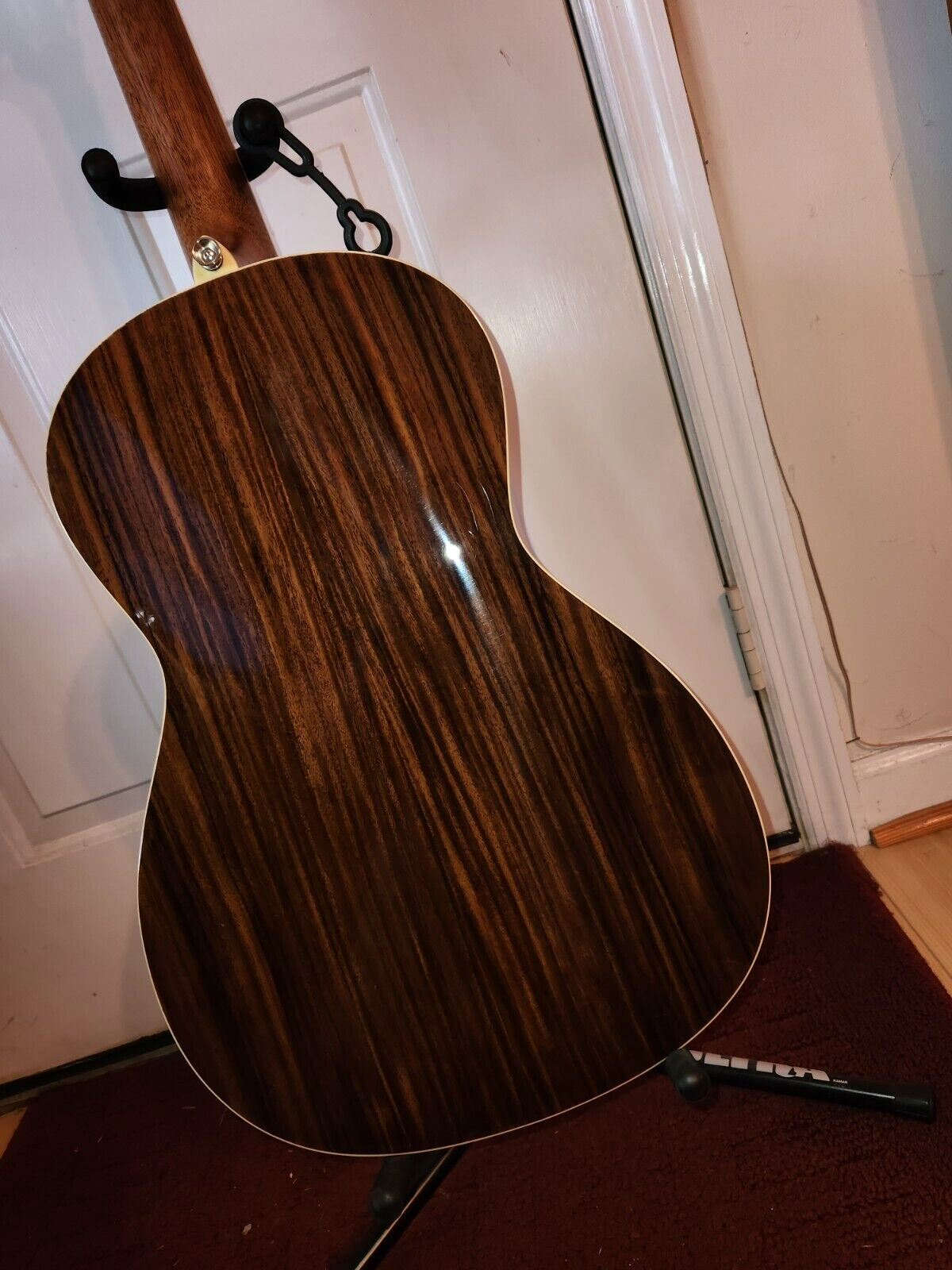 Alvarez AP70L Left Hand 6 String Acoustic Parlor Guitar w/Case 8