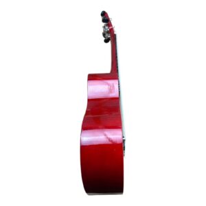 JMFinger 4 String Ukulele JMF-UK01-23N Red - Image 5