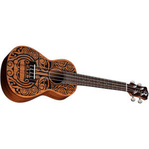 Luna Guitars Uke Tribal Mahogany Concert - Image 6