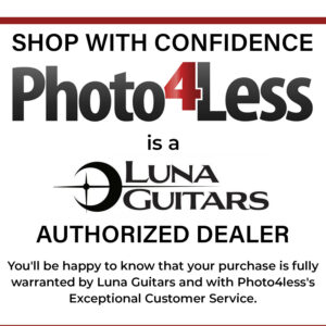Luna Guitars Uke Tribal Mahogany Concert - Image 7