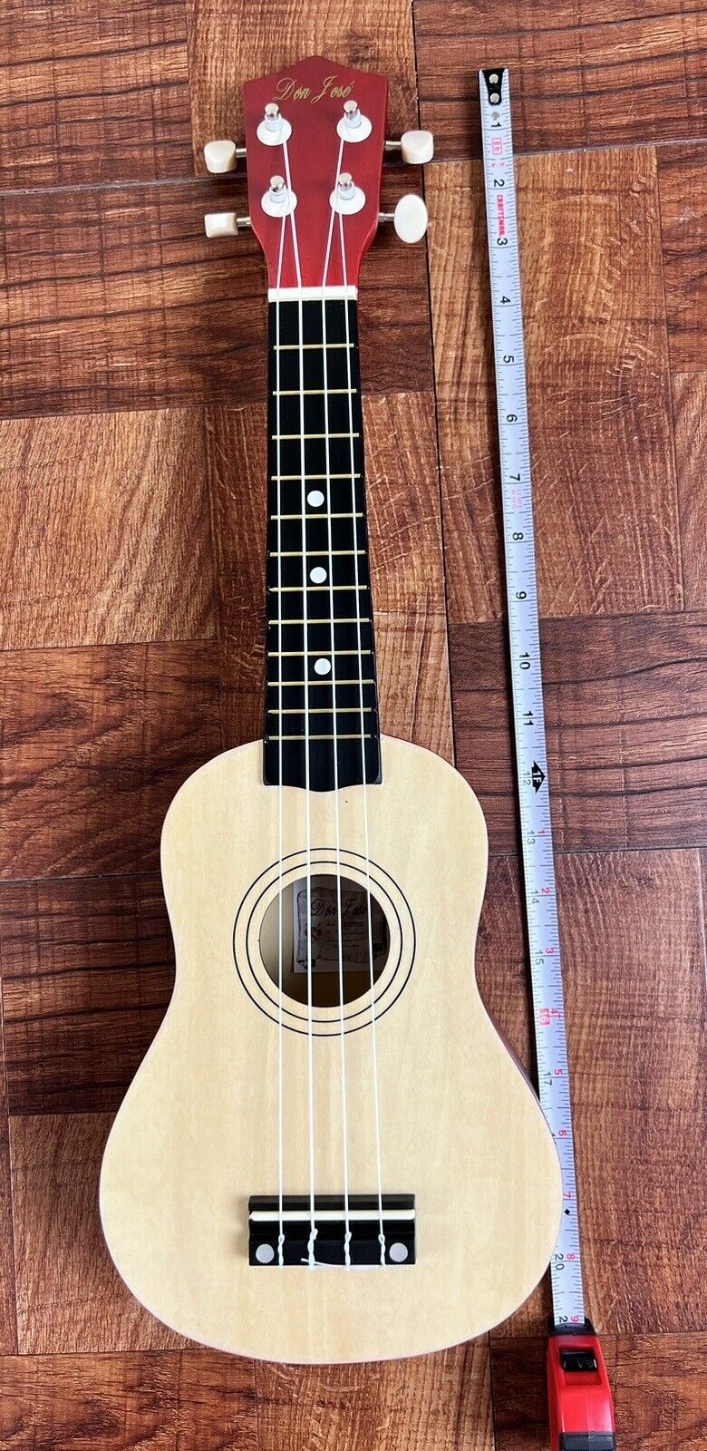 ukulele guitar UKE TC MAH Luna wood brown carved Acoustic Mahogany Bag case 15