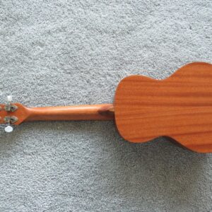 ukulele guitar UKE TC MAH Luna wood brown carved Acoustic Mahogany Bag case - Image 9