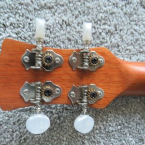 ukulele guitar UKE TC MAH Luna wood brown carved Acoustic Mahogany Bag case - Image 11