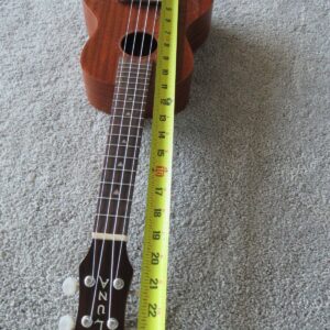 ukulele guitar UKE TC MAH Luna wood brown carved Acoustic Mahogany Bag case - Image 14