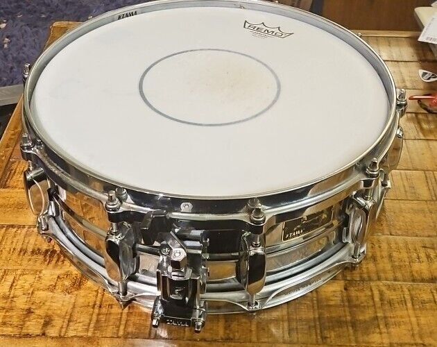 Tama Stuart Copeland Signature Palette Series COB Snare Drum Excellent SIGNED! 3