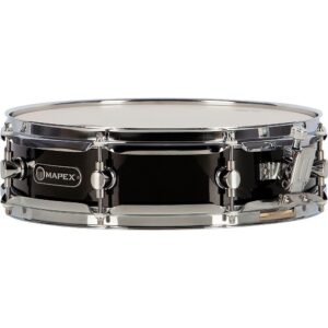 Mapex SEMP3350DK Poplar Piccolo Snare Drum 13 x 3.5 in. Gloss Black - Image 2