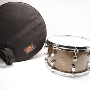 DDrum Dios 7x13" Gold Sparkle Snare Drum Maple Shell - Image 1