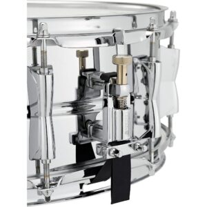 Yamaha Stage Custom Steel Snare with Road Runner Bag - Image 3