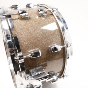 DDrum Dios 7x13" Gold Sparkle Snare Drum Maple Shell - Image 4