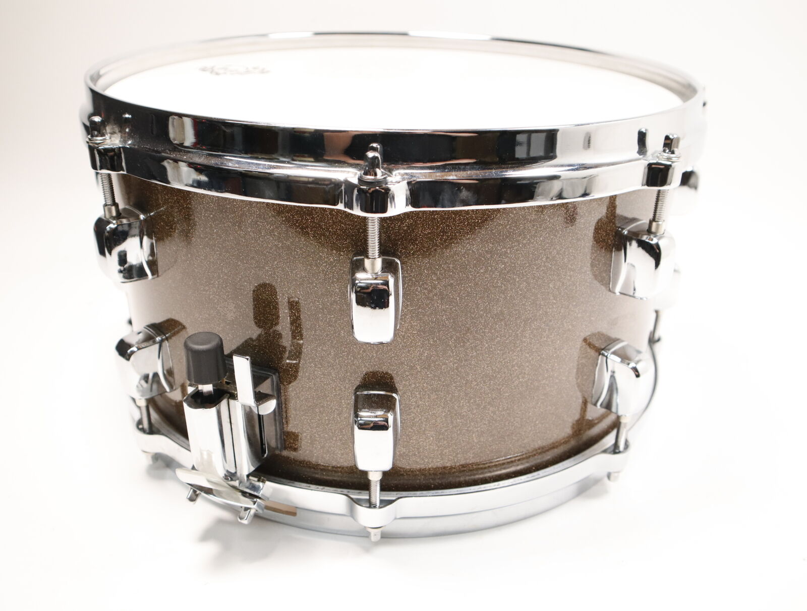 DDrum Dios 7×13″ Gold Sparkle Snare Drum Maple Shell 5