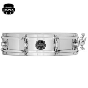 Mapex MPX Steel Piccolo 14" x 3.5" Snare Drum MPST4351 Chrome Finish - Image 1
