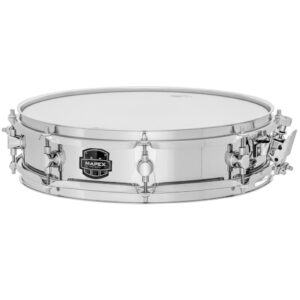 Mapex MPX Steel Piccolo 14" x 3.5" Snare Drum MPST4351 Chrome Finish - Image 2