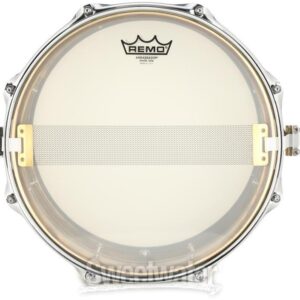 Pork Pie Percussion Brass Patina Snare Drum - 7 x 13 inch - Image 4