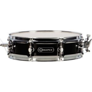 Mapex SEMP3350DK Poplar Piccolo Snare Drum 13 x 3.5 in. Gloss Black - Image 1