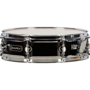 Mapex SEMP3350DK Poplar Piccolo Snare Drum 13 x 3.5 in. Gloss Black - Image 2