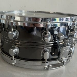 Vintage Mapex Steel Deluxe Black Panther Snare 7.5x14 RARE - Image 2