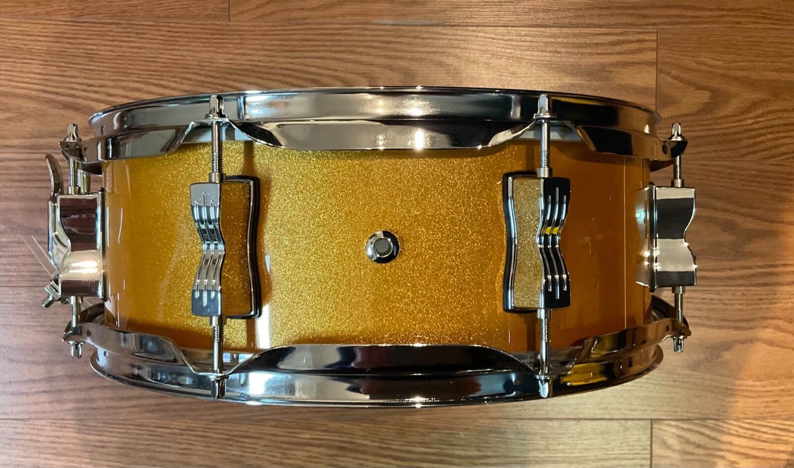 Ludwig Element Evolution Snare Drum, Gold Sparkle 2