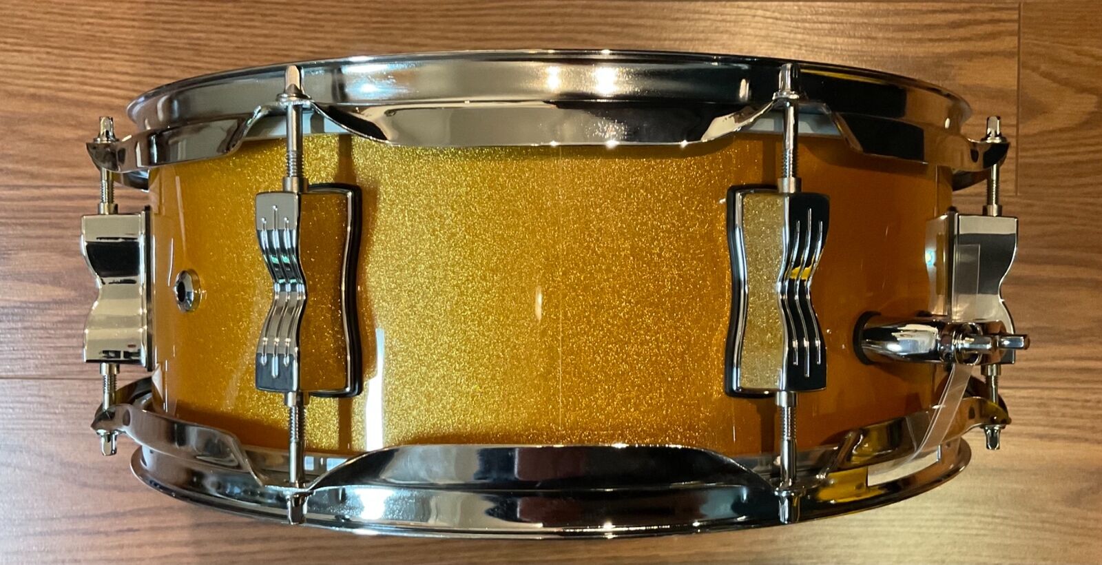 Ludwig Element Evolution Snare Drum, Gold Sparkle 4