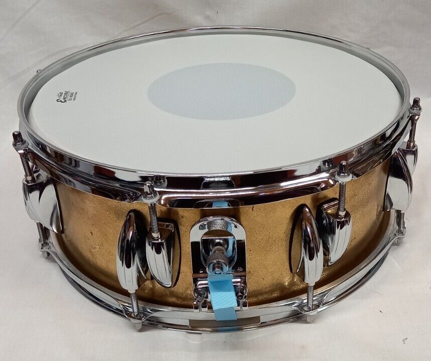 BRASS SNARE DRUM – 14 x 5.5 – FULLY REFURBISHED 3