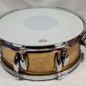 BRASS SNARE DRUM - 14 x 5.5 - FULLY REFURBISHED - Image 4
