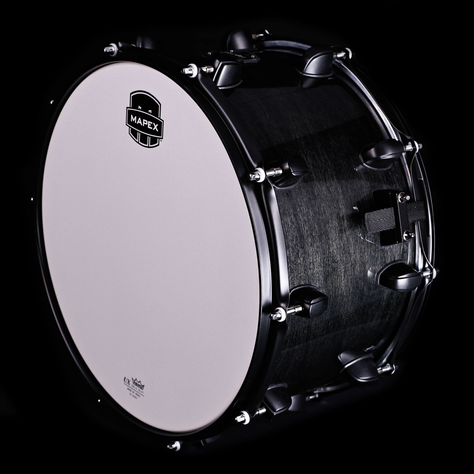Mapex MPX 8×14 Maple/Poplar Snare Drum, Black w/ Black Hardware 1