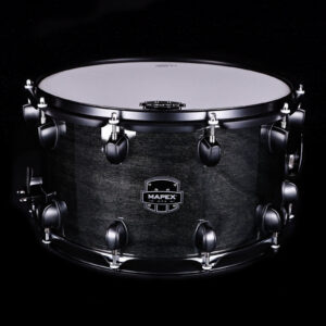 Mapex MPX 8x14 Maple/Poplar Snare Drum, Black w/ Black Hardware - Image 2