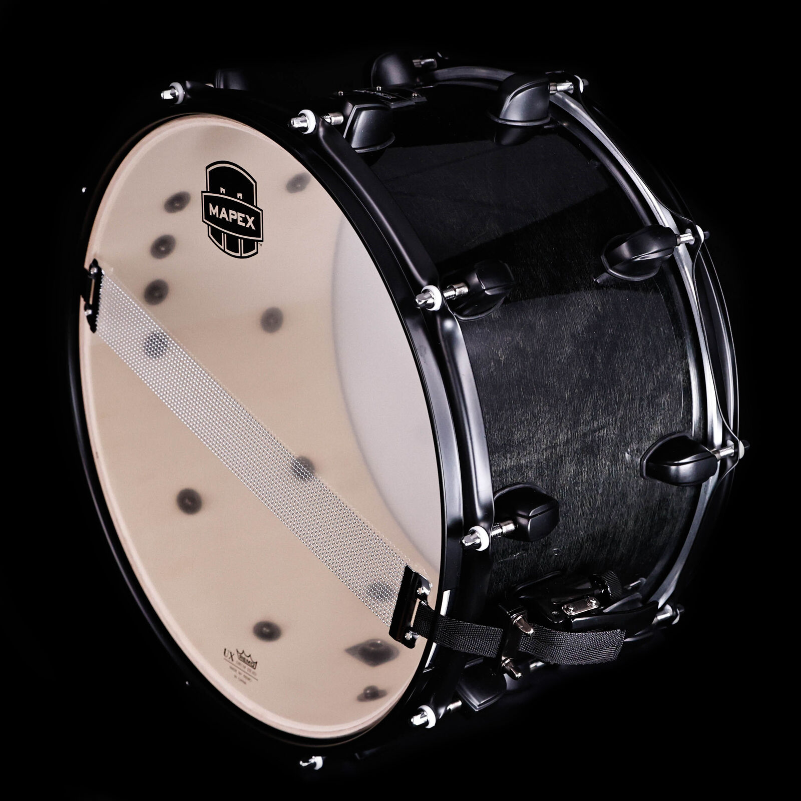 Mapex MPX 8×14 Maple/Poplar Snare Drum, Black w/ Black Hardware 7