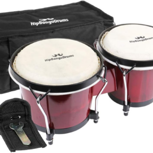 Bongo Drum Set for Adults Kids Beginners Professionals, Upgrade Packaging, Set o - Image 1