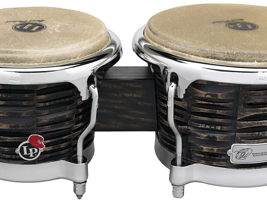 Latin Percussion Bongos Drums Set Pedrito Martinez Signature Series 2