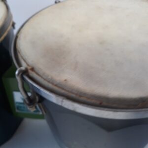 Vintage Bongos Caramuru A Rosetti Brasil 50s 60s Retro Wood Decorative Palm Tree - Image 5