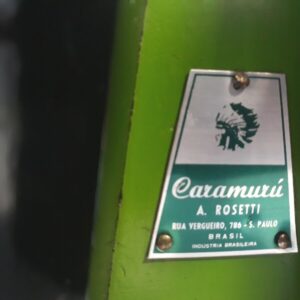 Vintage Bongos Caramuru A Rosetti Brasil 50s 60s Retro Wood Decorative Palm Tree - Image 8