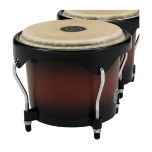 Latin Percussion LP601NY-VSB LP City Wood Bongos - Vintage Sunburst - Image 5