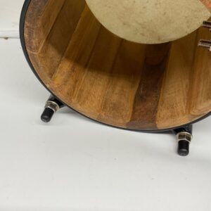 Latin Percussion LP Aspire Bongo Drums 8.5" & 7" Wood Grain Chrome - Image 8
